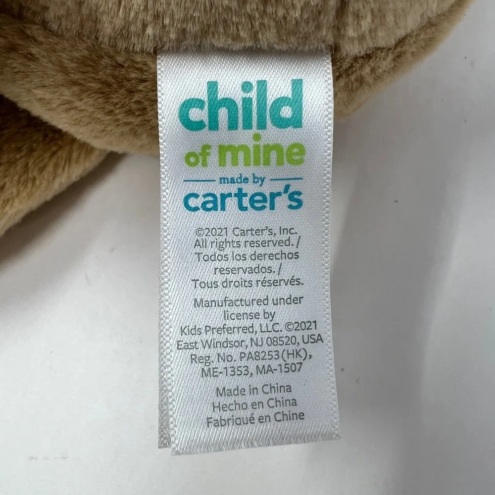 Carters Child of Mine Koala Plush 10 Inch Brown White Musical Nursery Toy 67946